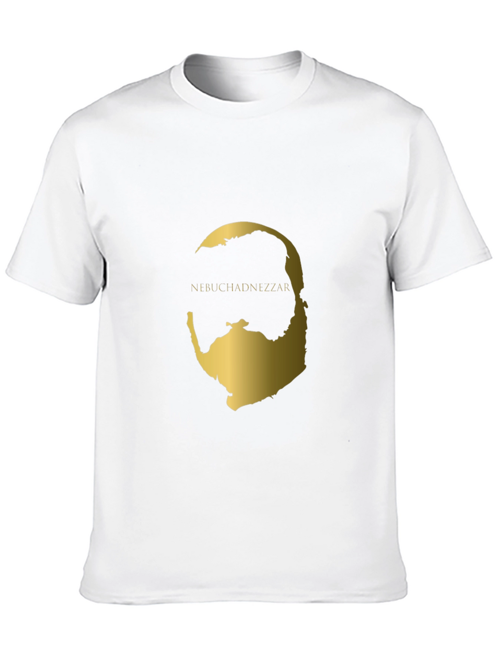 Nebuchadnezzar Gold Graphic Black T-Shirt