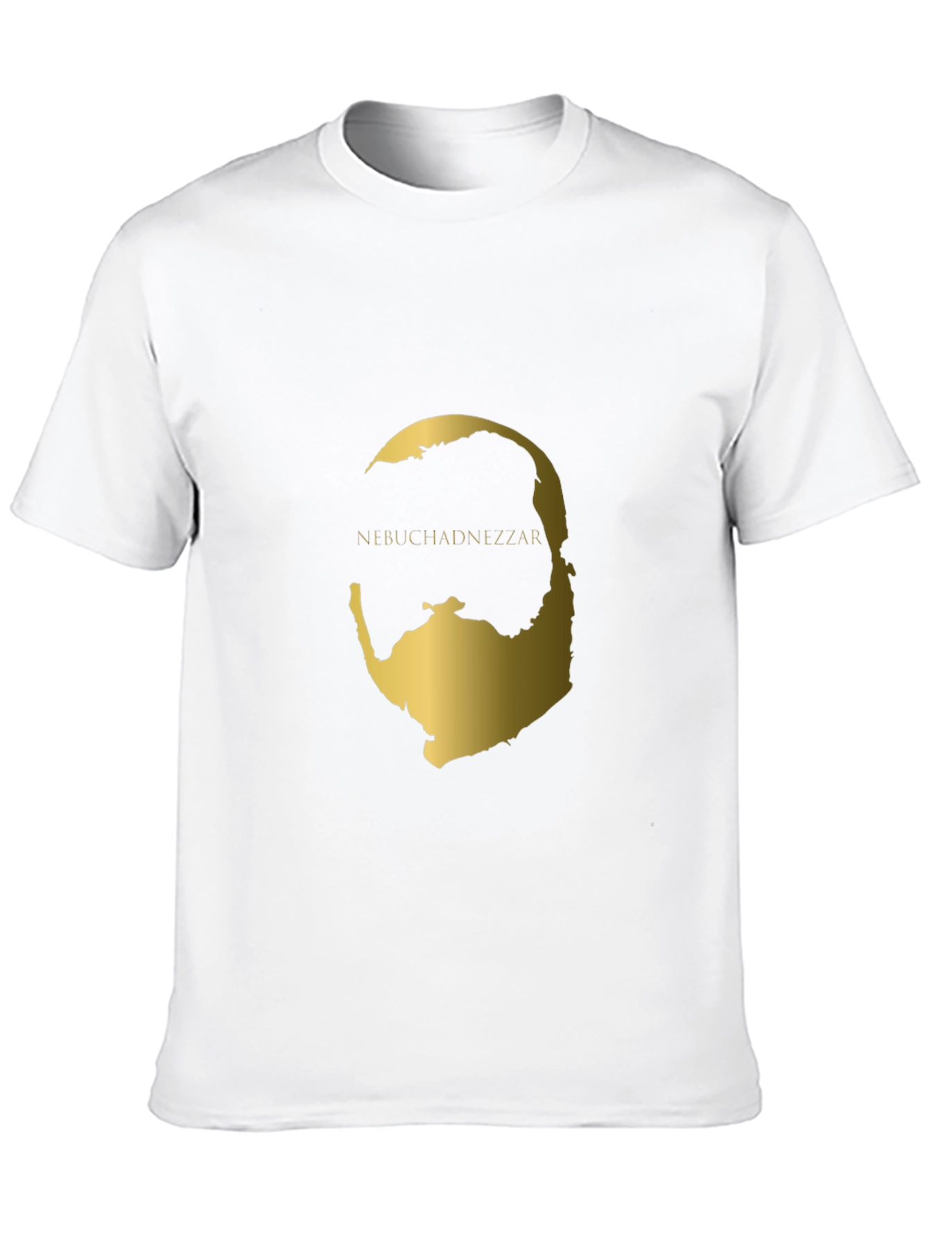 Nebuchadnezzar Gold Graphic Black T-Shirt