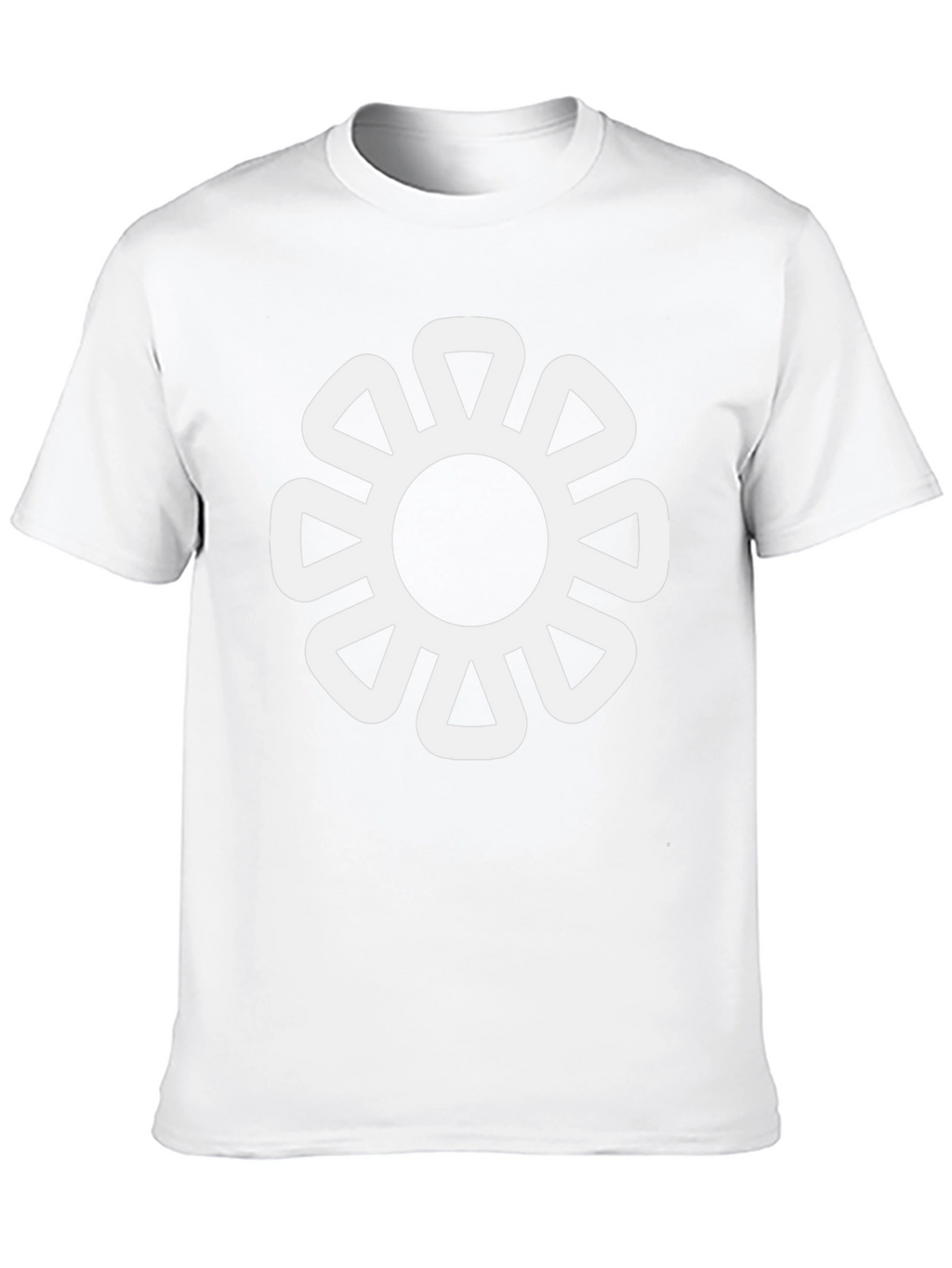 Stylish Black Tee with Sankofa Dwennimmen Symbol