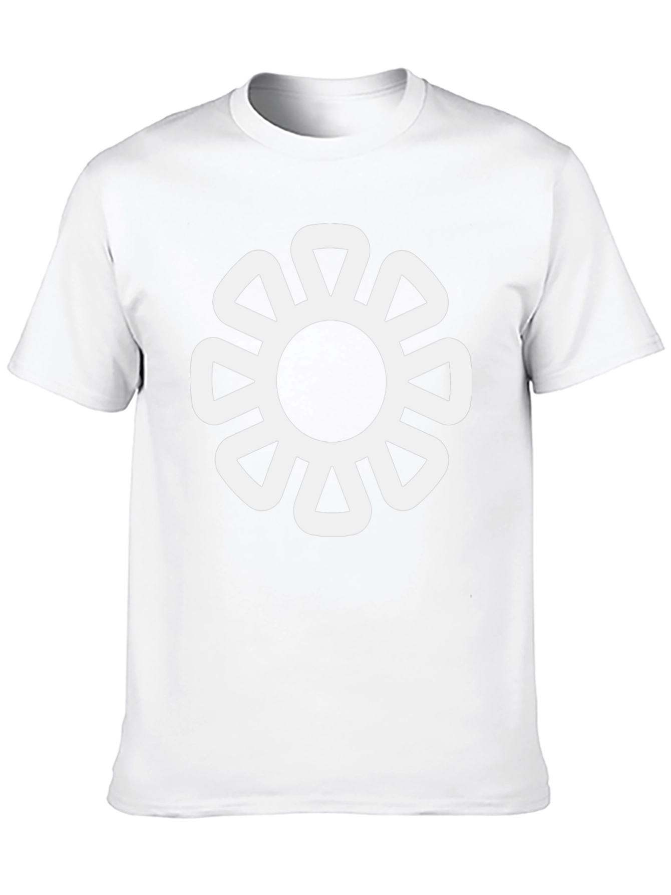 Stylish Black Tee with Sankofa Dwennimmen Symbol