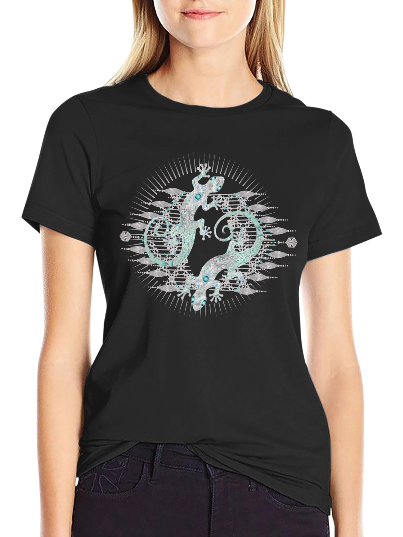 Lizard Graphic Tee - Cool Reptile Design