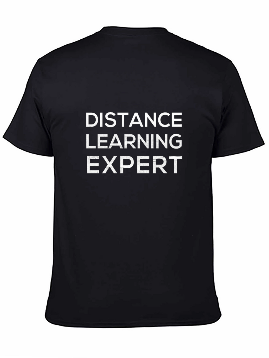 Distance Learning Expert Graphic Tee - Black