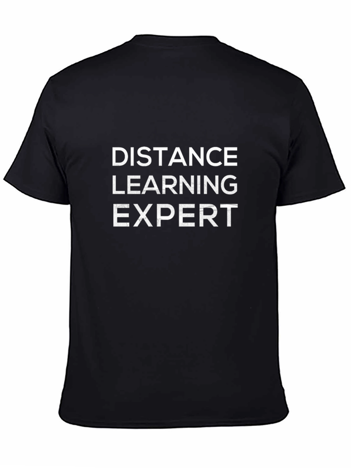 Distance Learning Expert Graphic Tee - Black