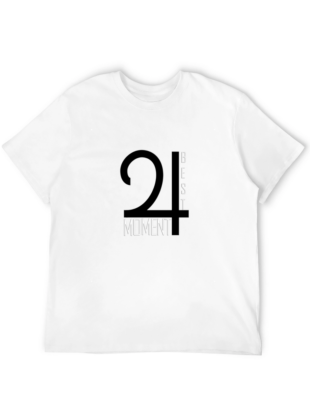 Best Moment Black Graphic Tee