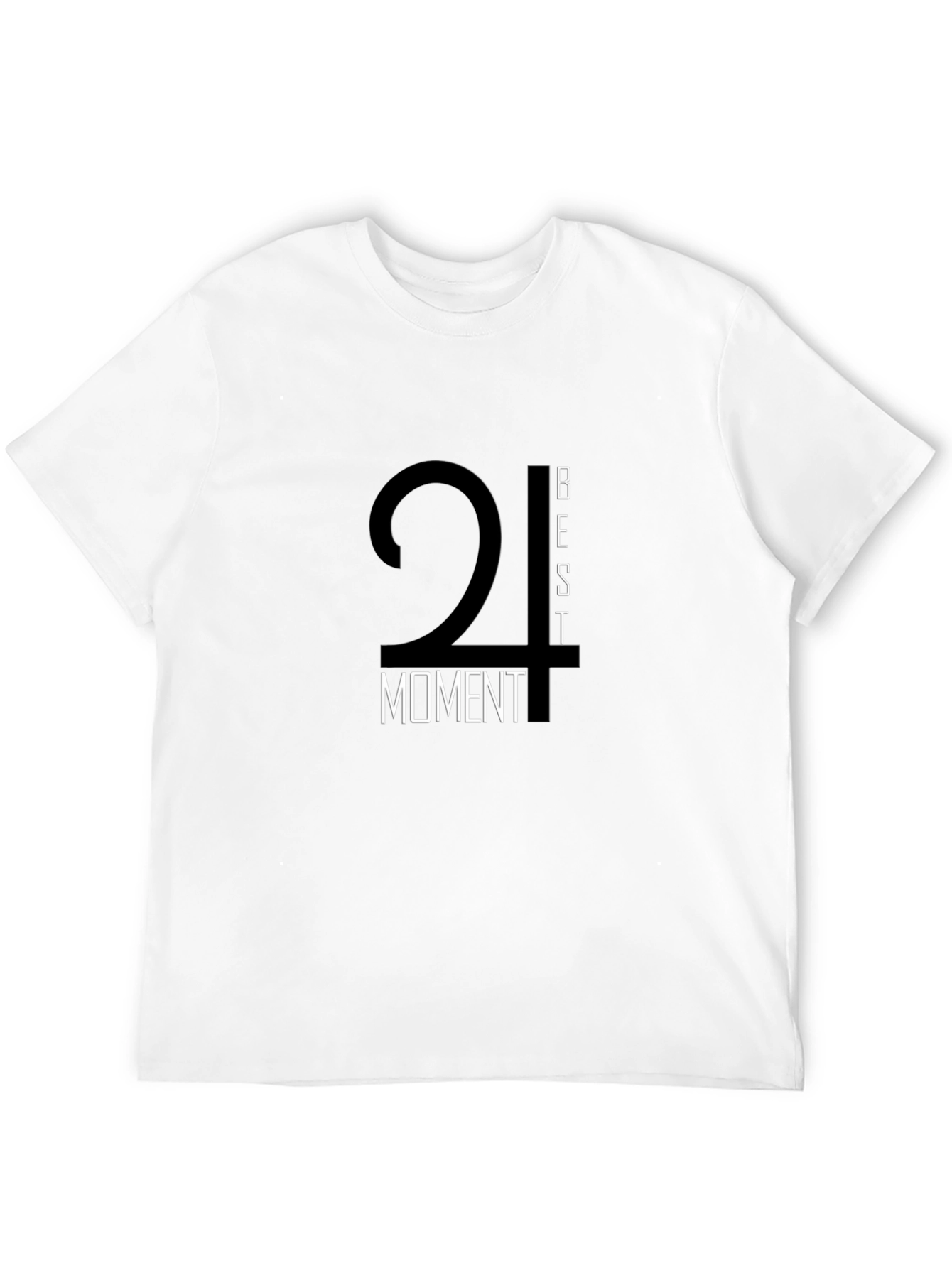 Best Moment Black Graphic Tee