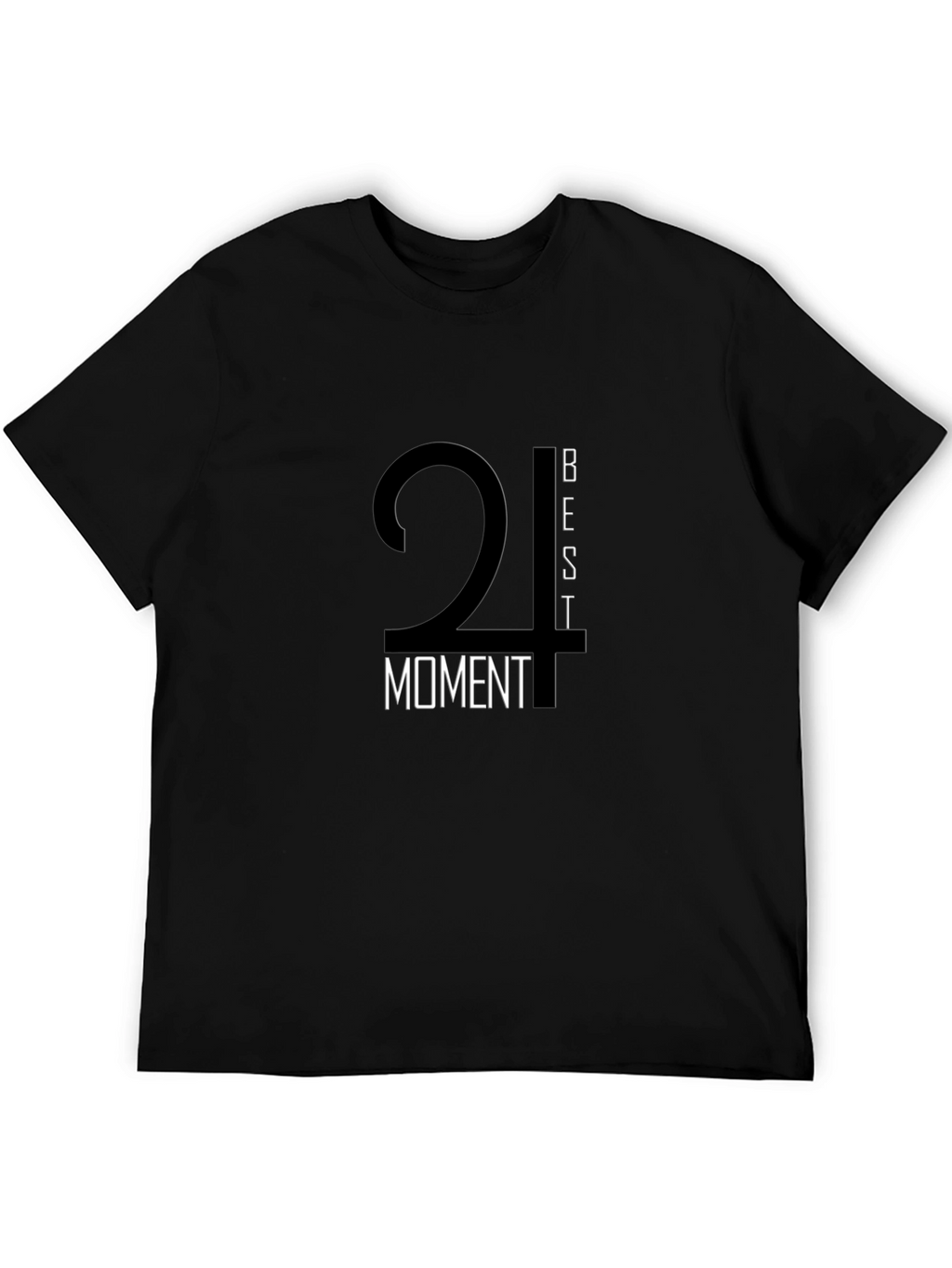 Best Moment Black Graphic Tee