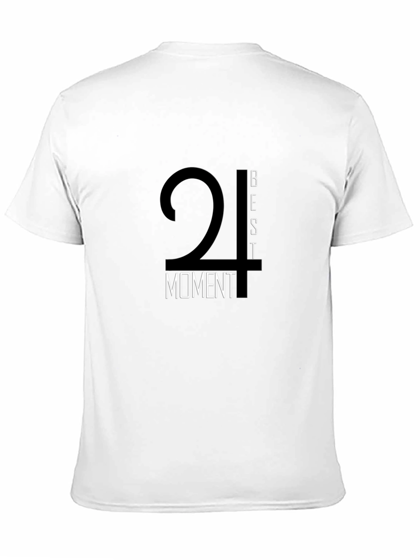 Best Moment Black Graphic Tee