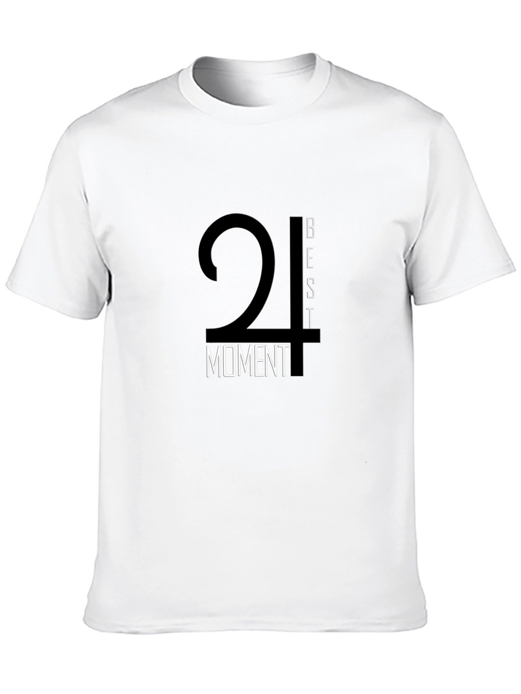 Best Moment Black Graphic Tee