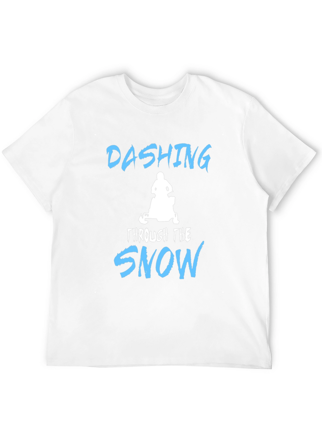 Dashing Through the Snow T-Shirt - Black