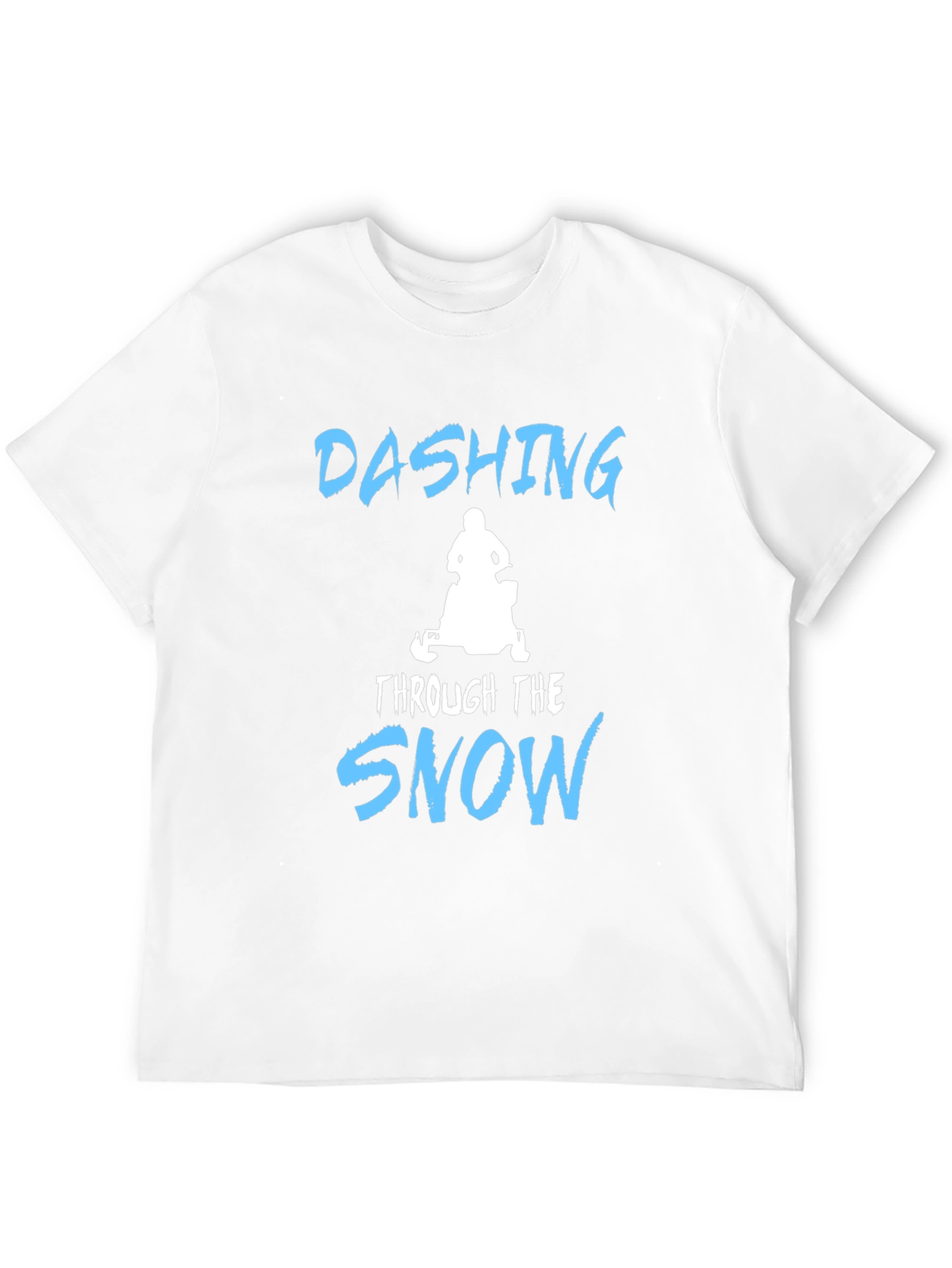 Dashing Through the Snow T-Shirt - Black