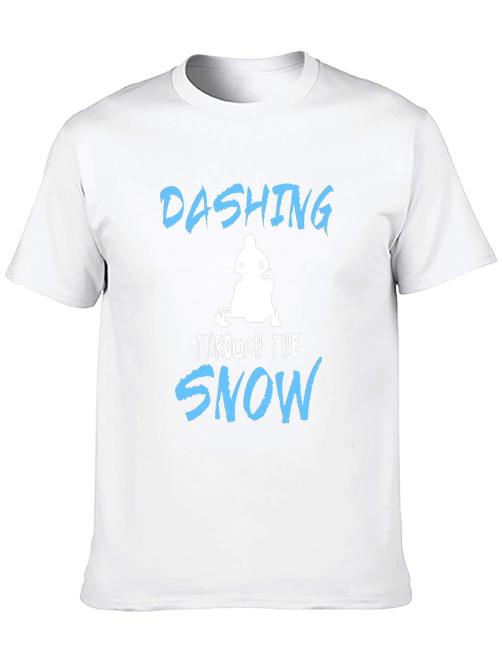 Dashing Through the Snow T-Shirt - Black