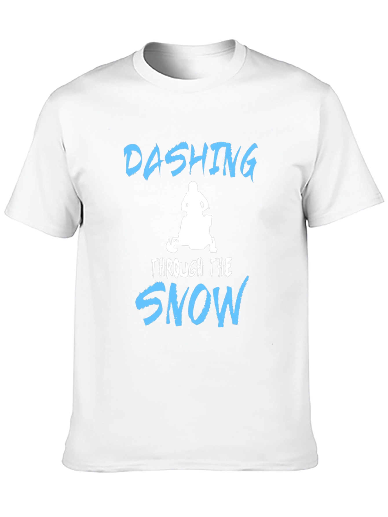 Dashing Through the Snow T-Shirt - Black