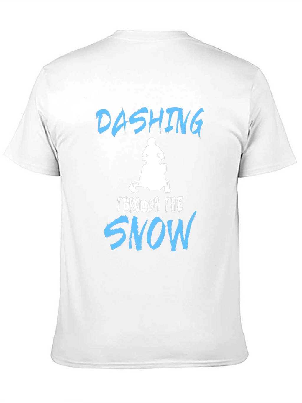 Dashing Through the Snow T-Shirt - Black