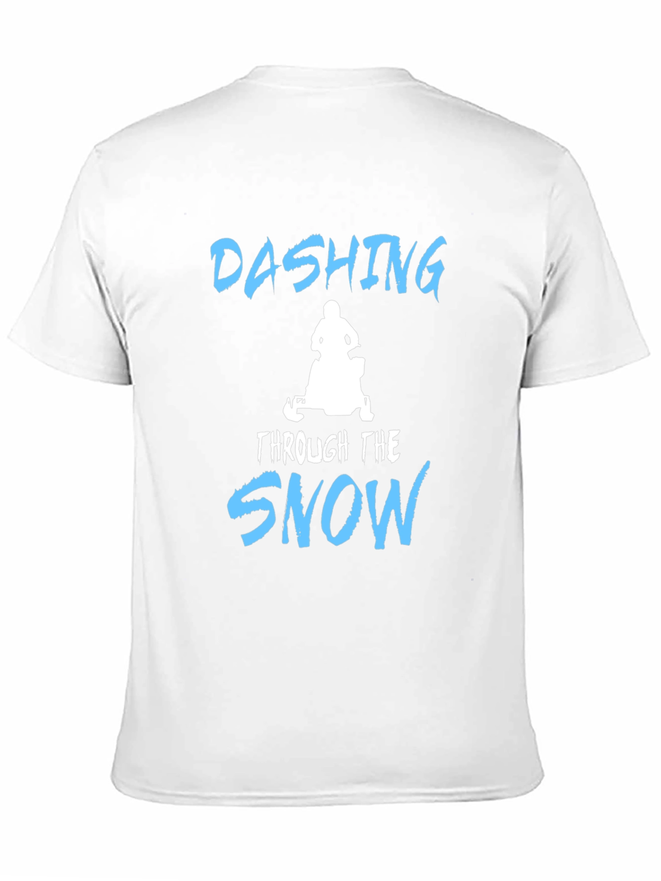 Dashing Through the Snow T-Shirt - Black
