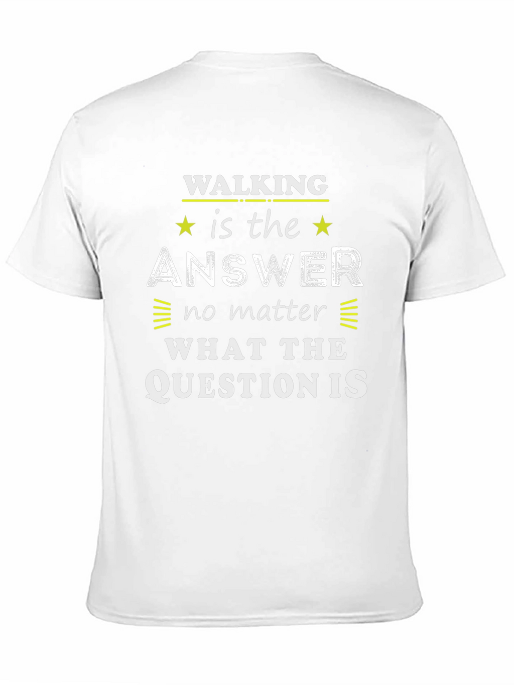 Walking is the Answer Graphic Tee