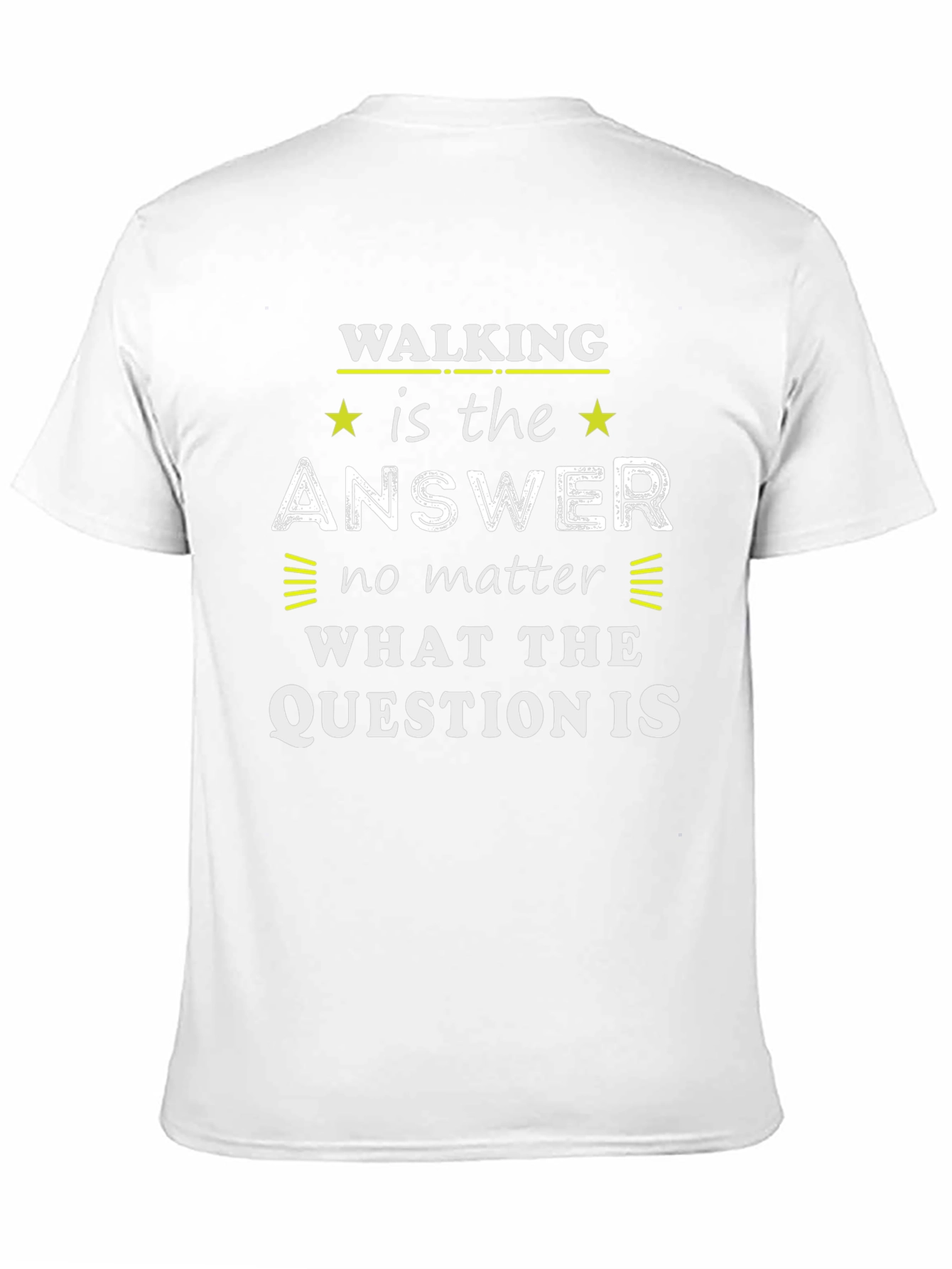 Walking is the Answer Graphic Tee