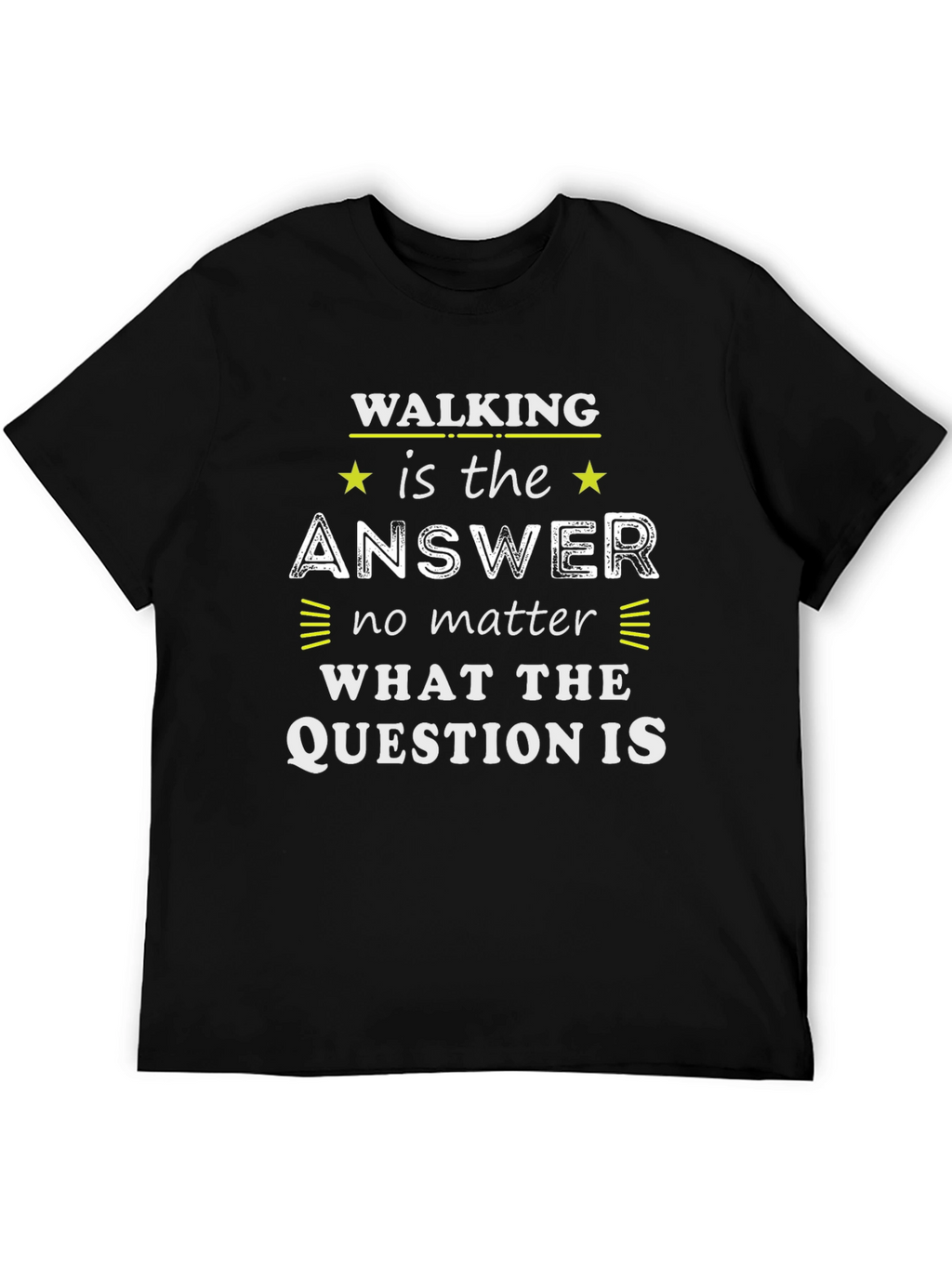 Walking is the Answer Graphic Tee