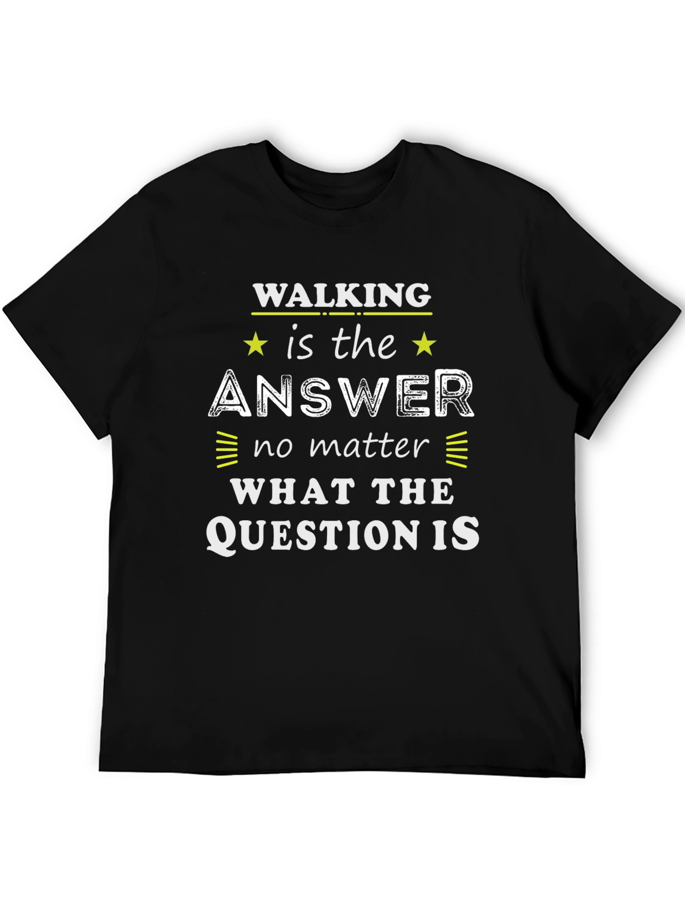 Walking is the Answer Graphic Tee