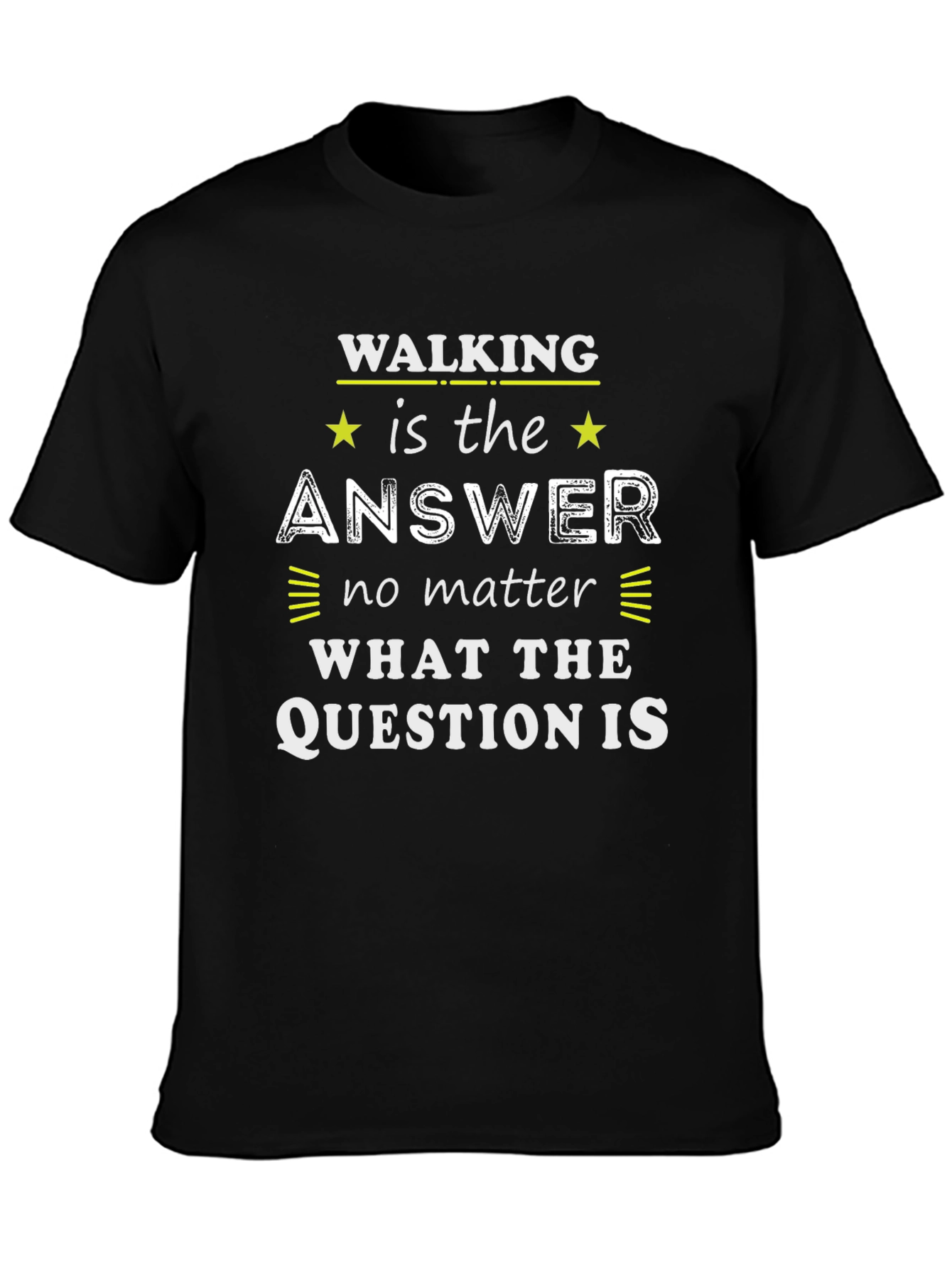 Walking is the Answer Graphic Tee