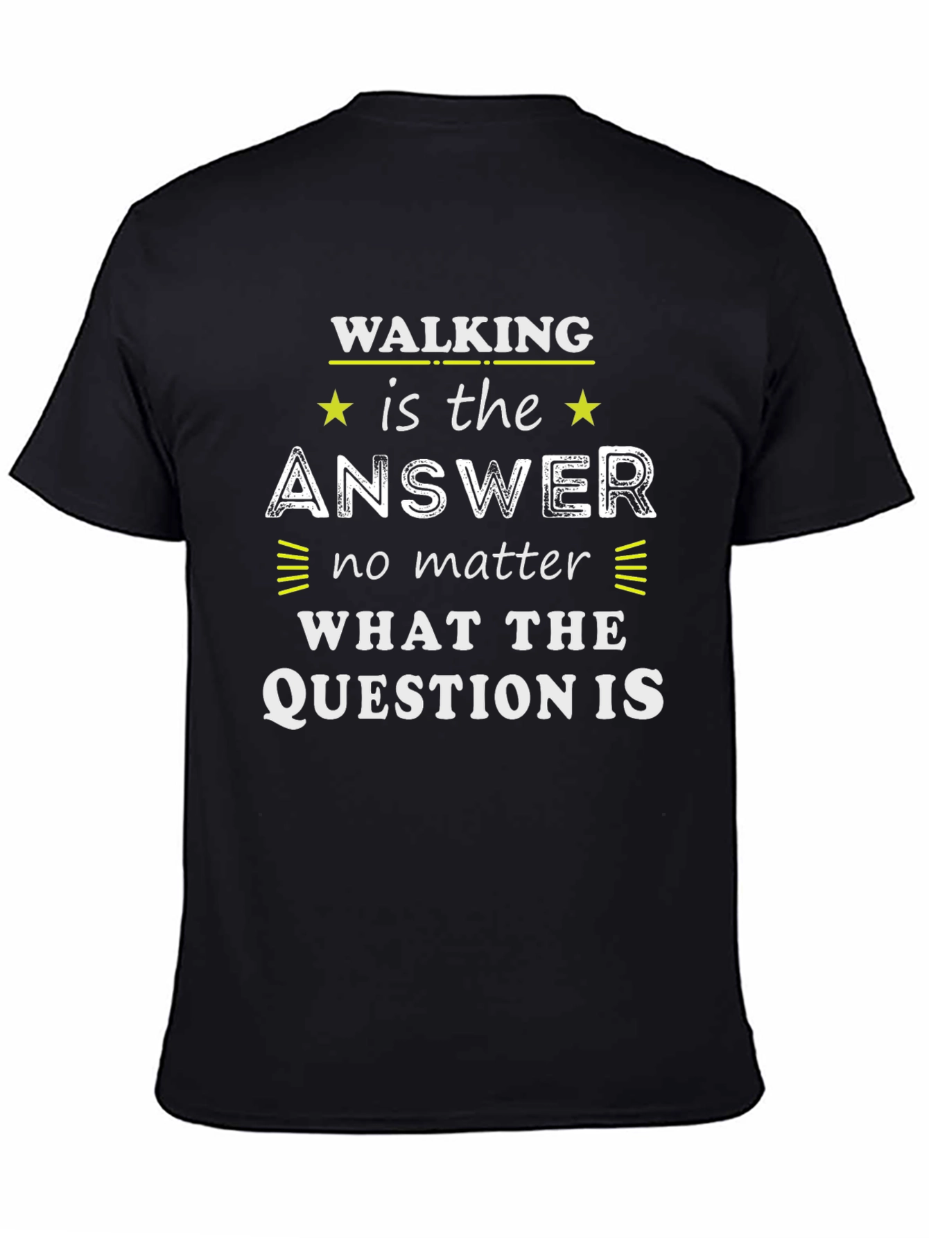 Walking is the Answer Graphic Tee
