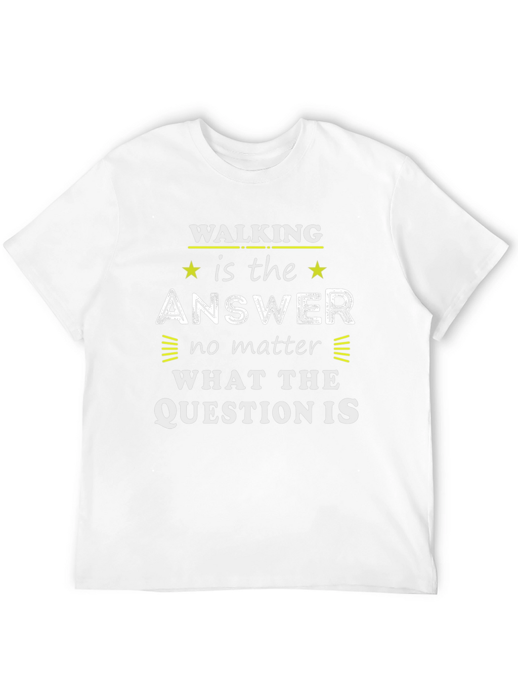 Walking is the Answer Graphic Tee