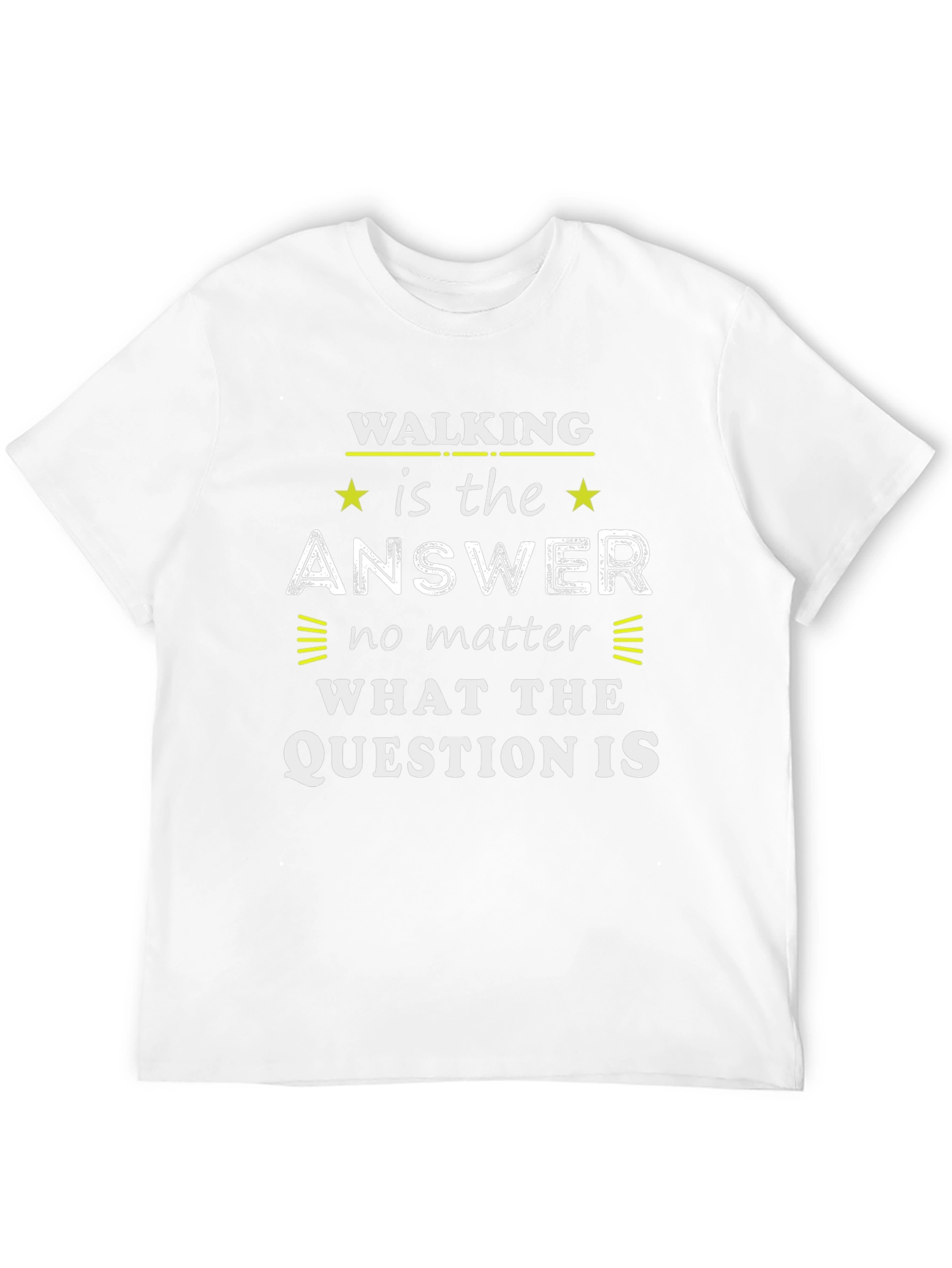 Walking is the Answer Graphic Tee