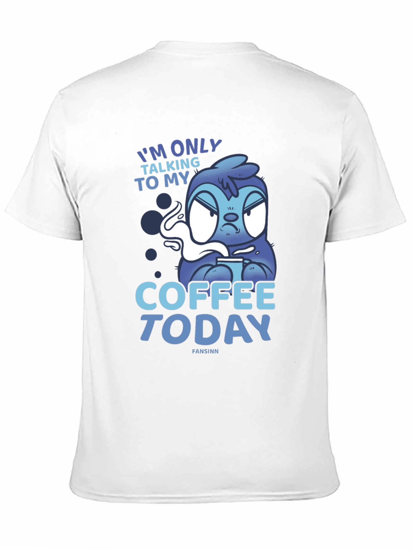 Coffee Today Sloth Tee - Relaxed Fit Graphic T-Shirt