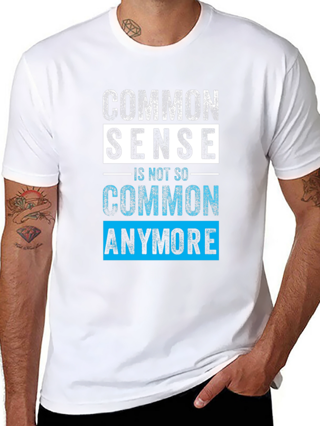 Common Sense T-Shirt - Funny Sarcastic Graphic Tee