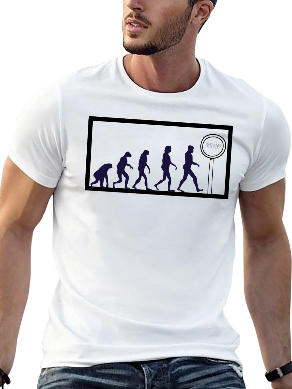 Evolution of a Lifeguard T-Shirt - Unisex Cotton Tee