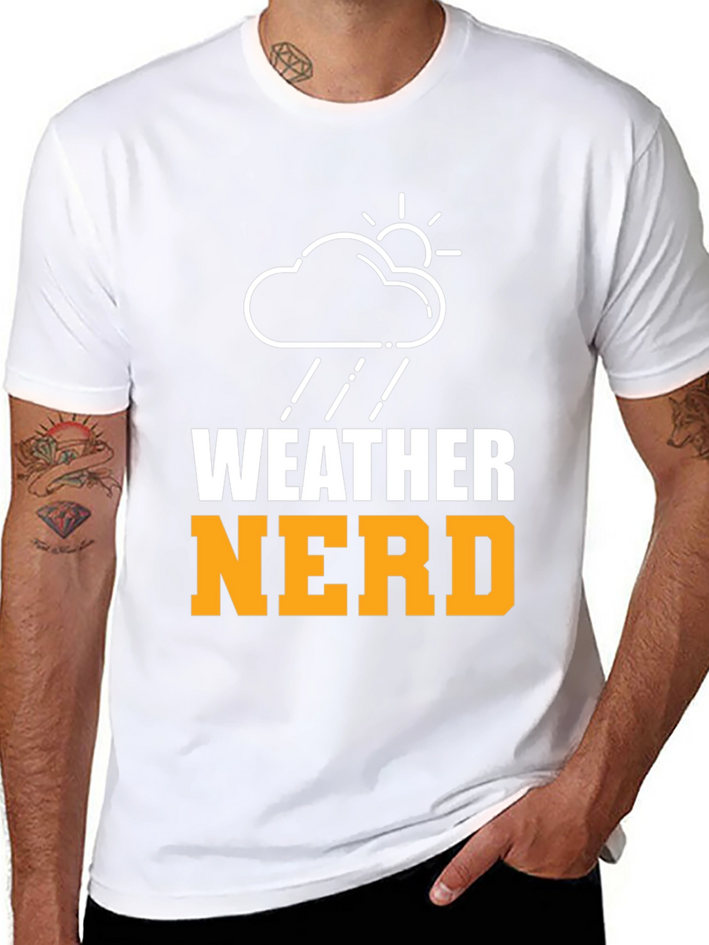 Weather Nerd Graphic T-Shirt - Unique Gift