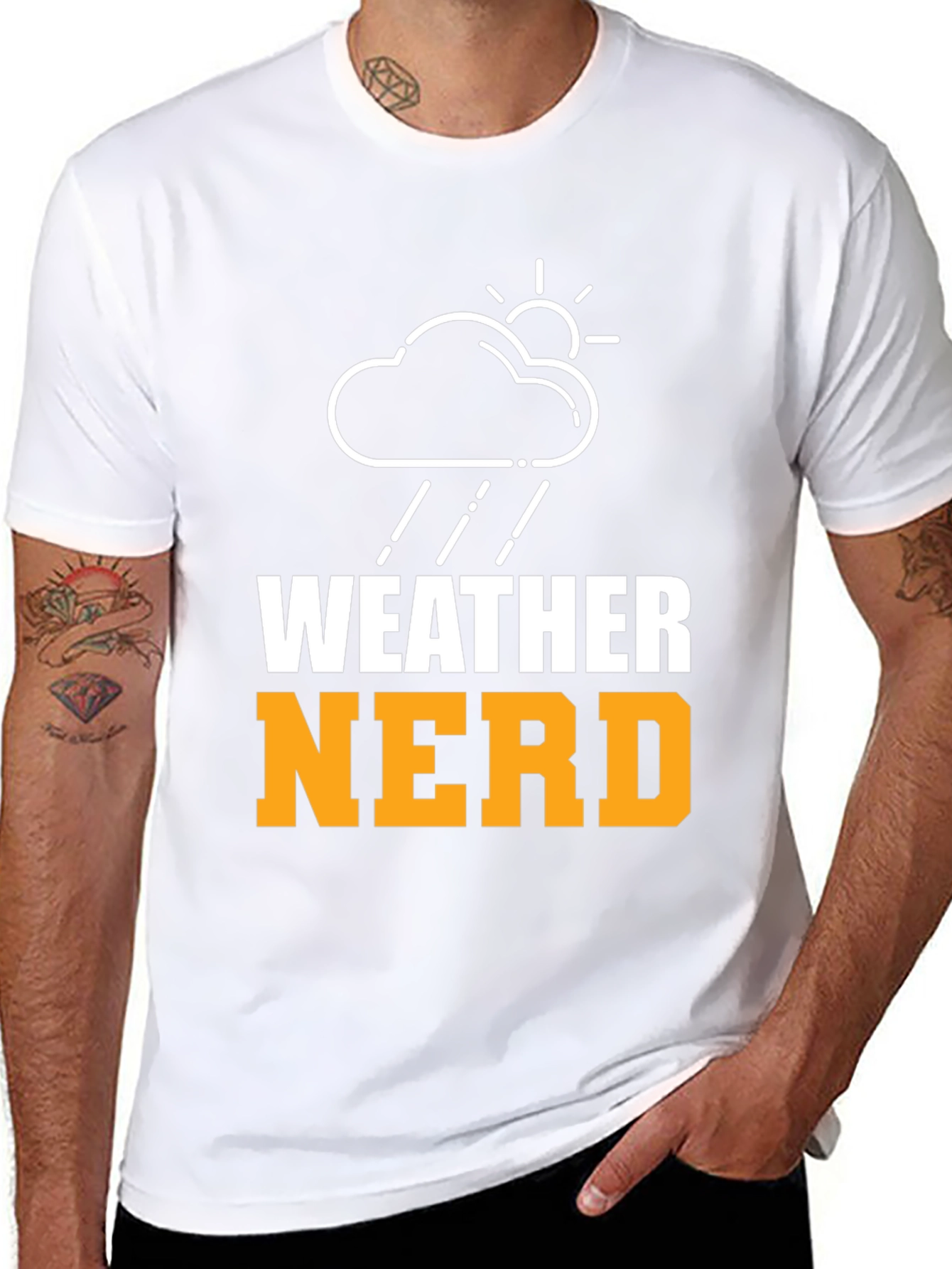 Weather Nerd Graphic T-Shirt - Unique Gift