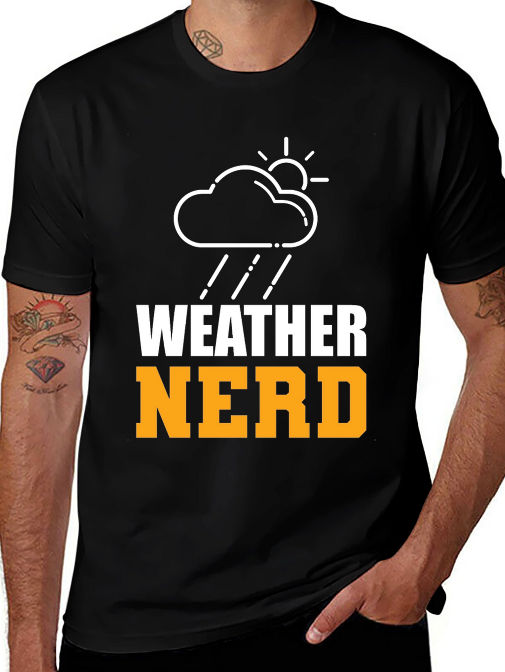 Weather Nerd Graphic T-Shirt - Unique Gift