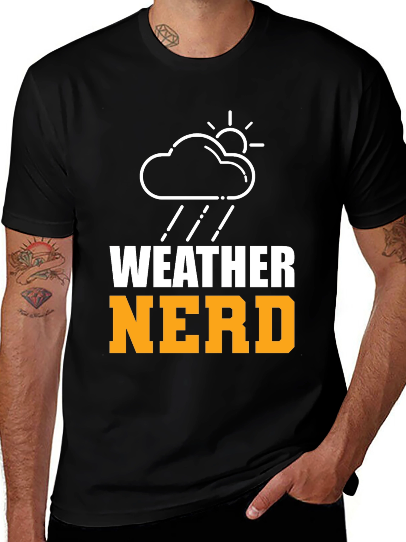 Weather Nerd Graphic T-Shirt - Unique Gift