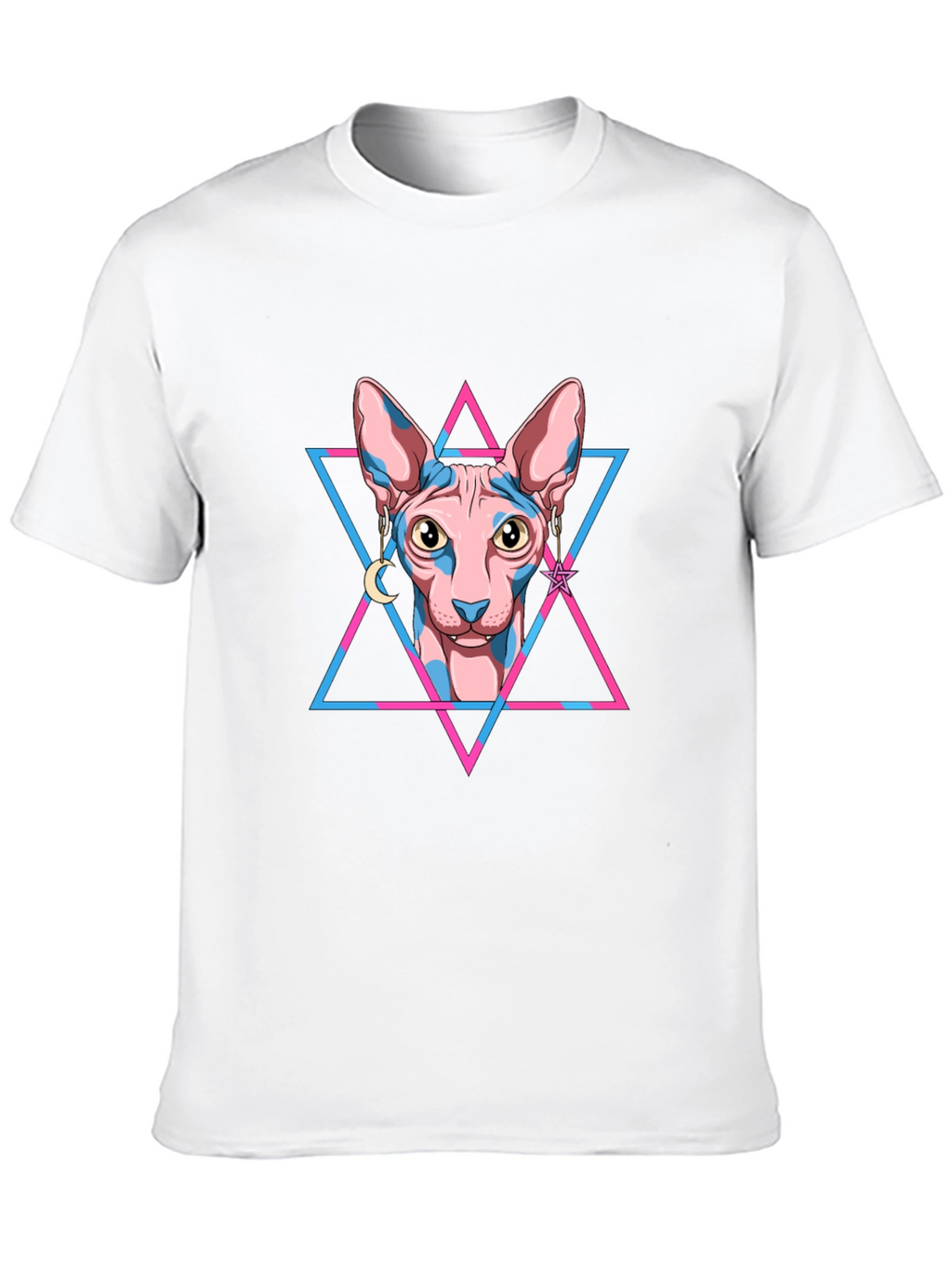 Sphynx Cat Graphic Tee