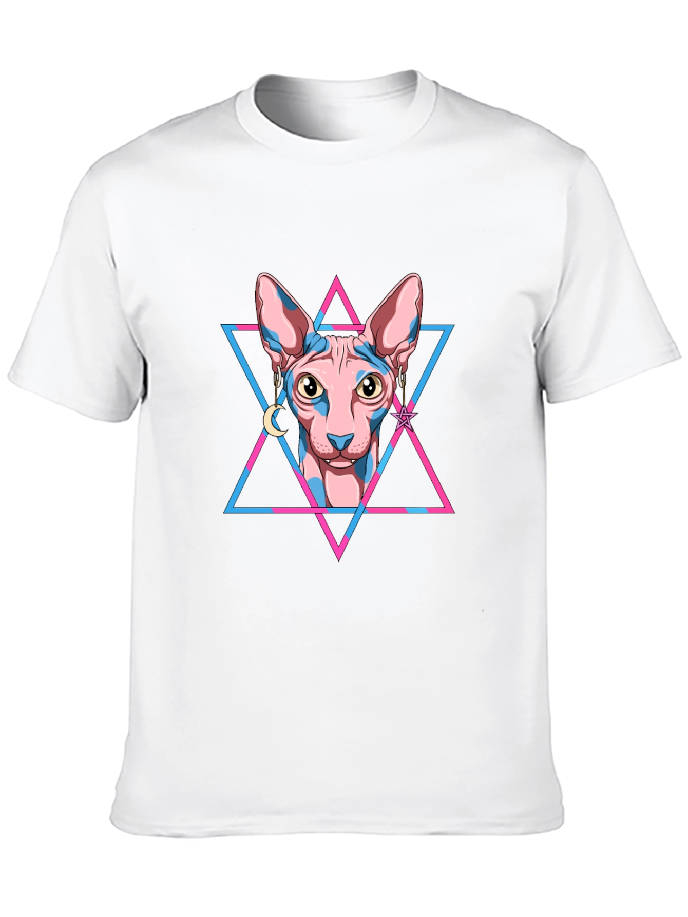 Sphynx Cat Graphic Tee