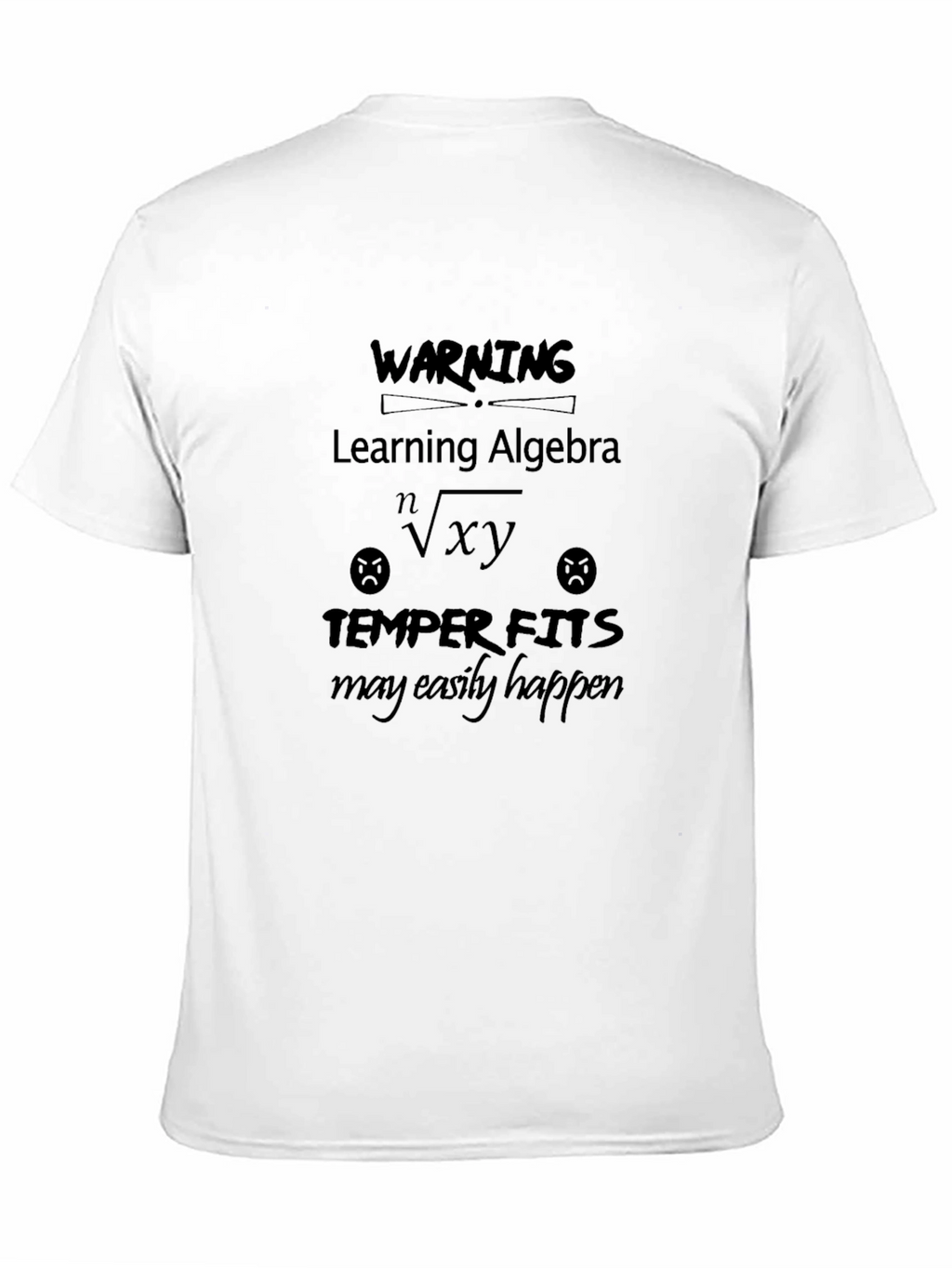 Warning: Learning Algebra T-Shirt