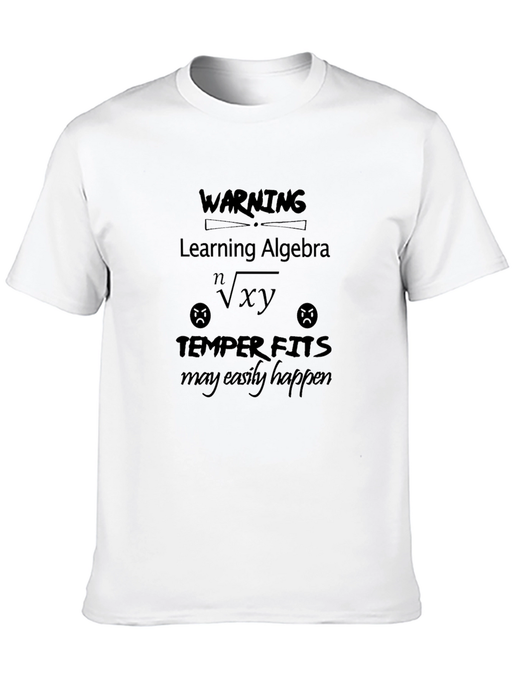 Warning: Learning Algebra T-Shirt