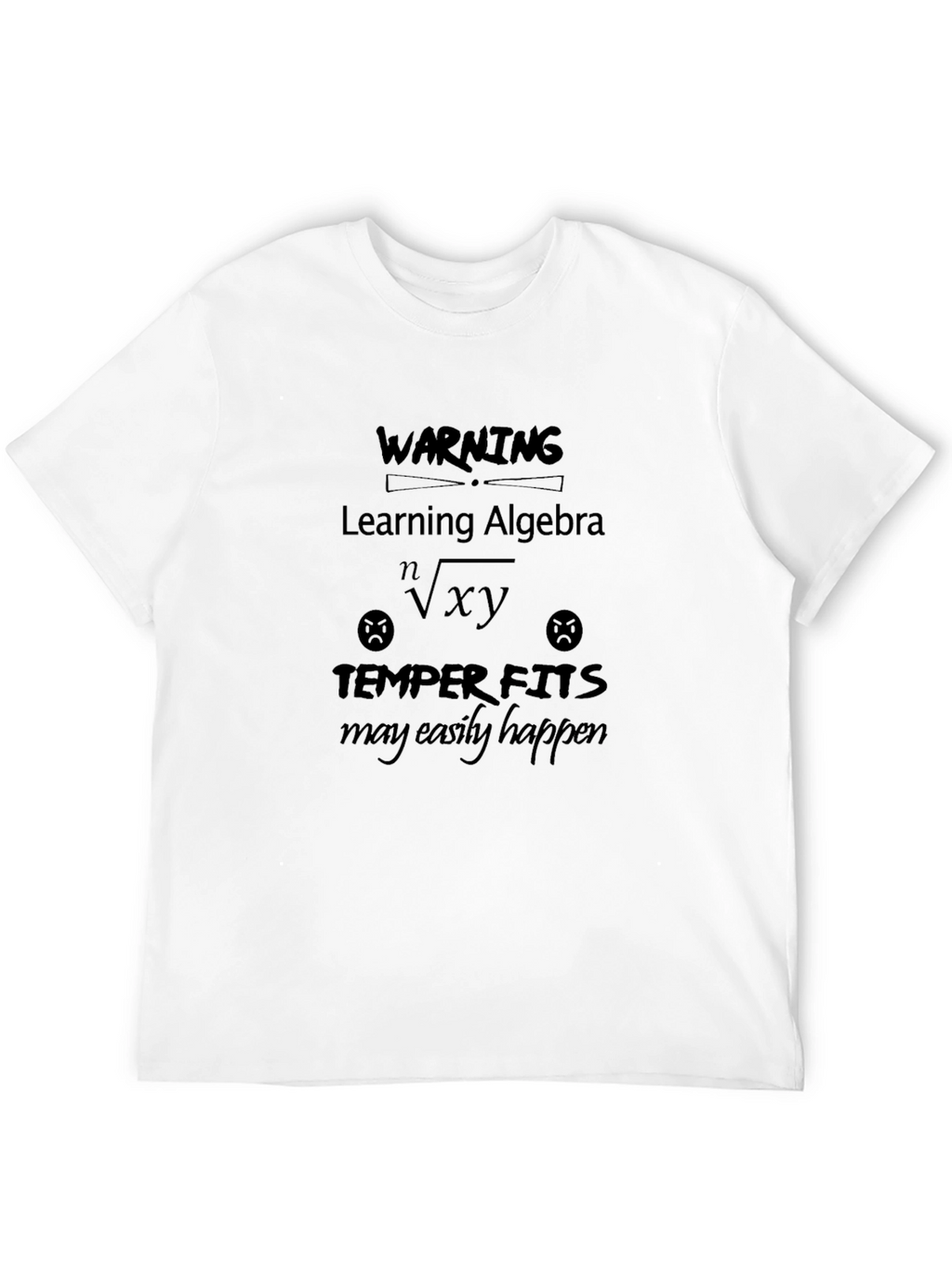 Warning: Learning Algebra T-Shirt