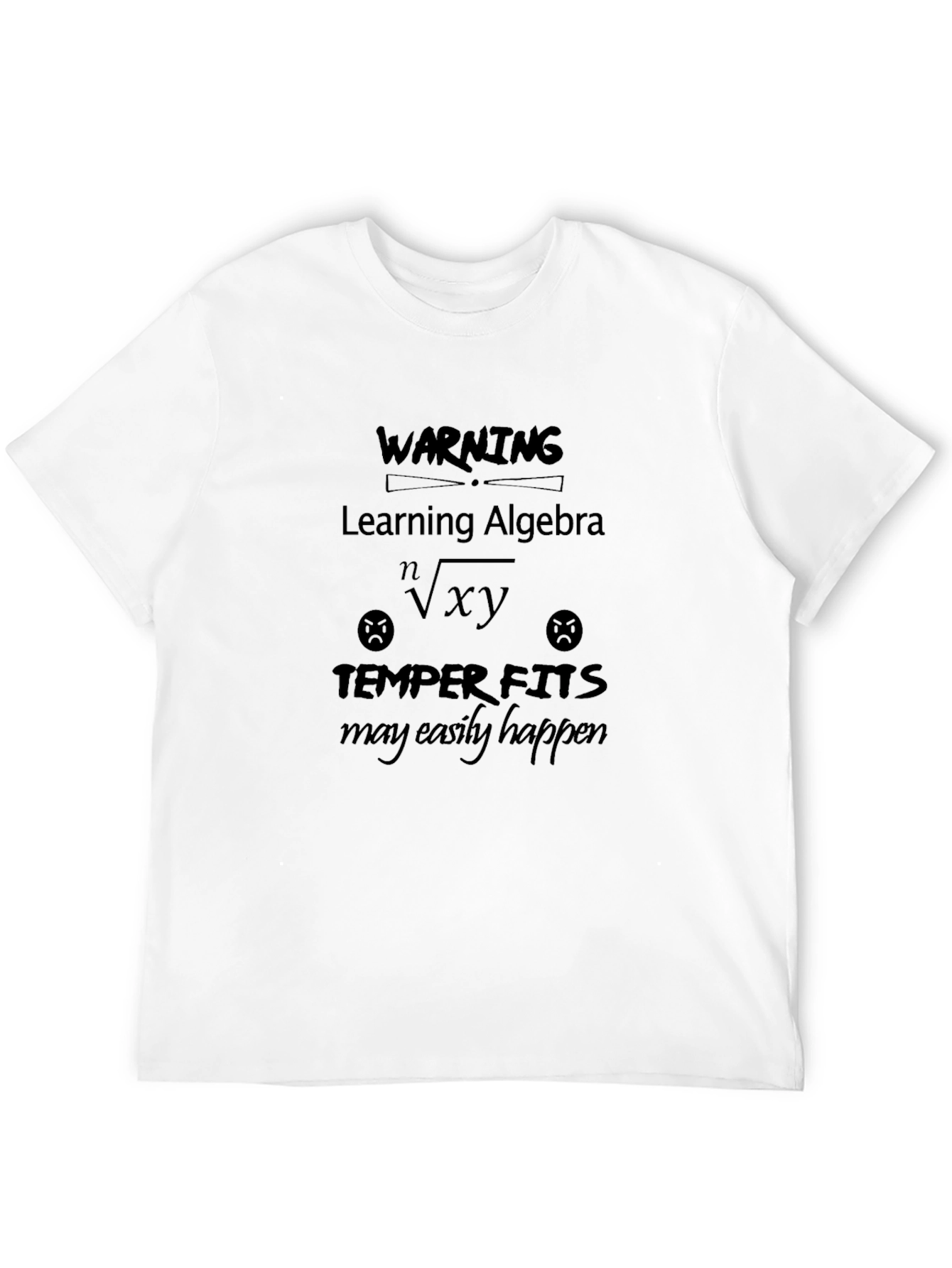 Warning: Learning Algebra T-Shirt