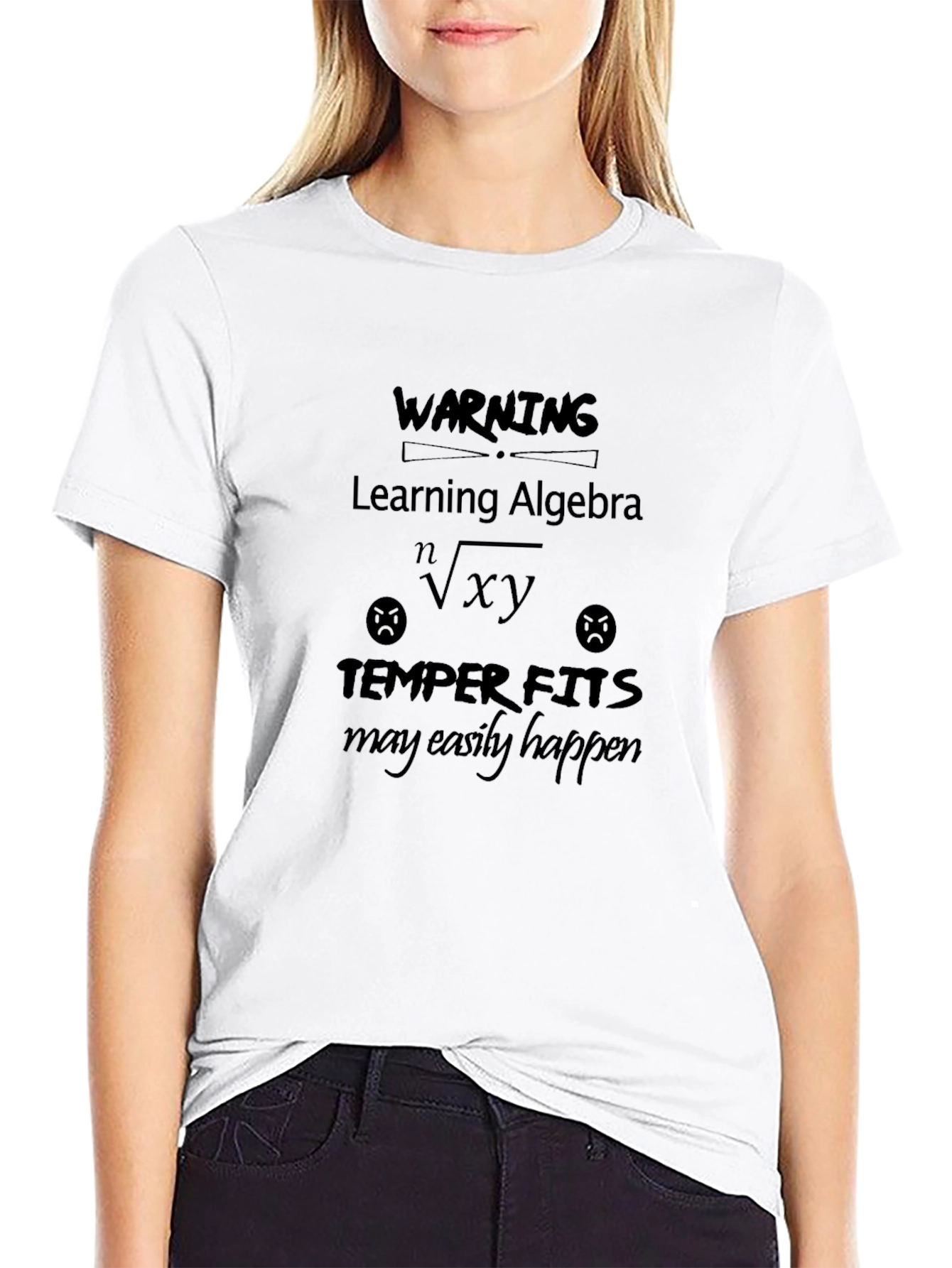 Warning: Learning Algebra T-Shirt