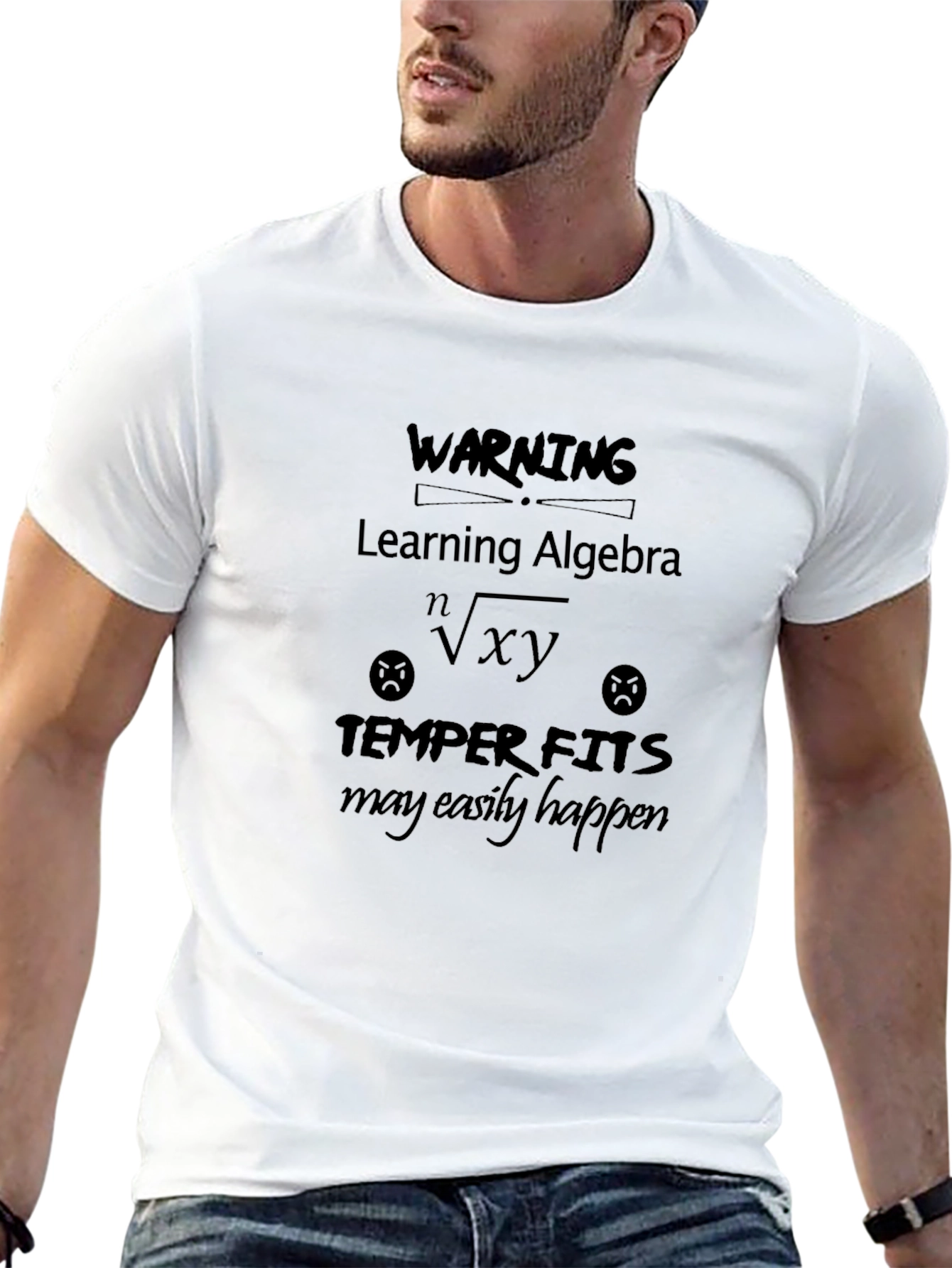 Warning: Learning Algebra T-Shirt