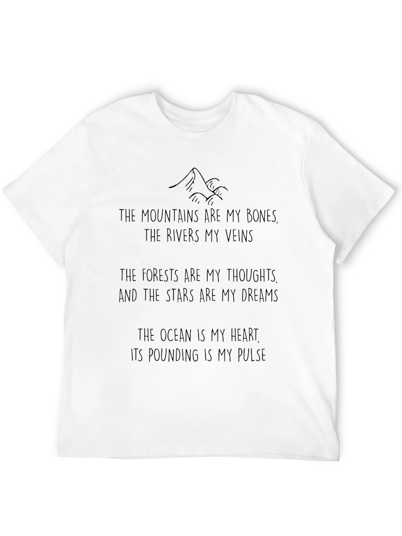 Nature Inspired Statement T-Shirt