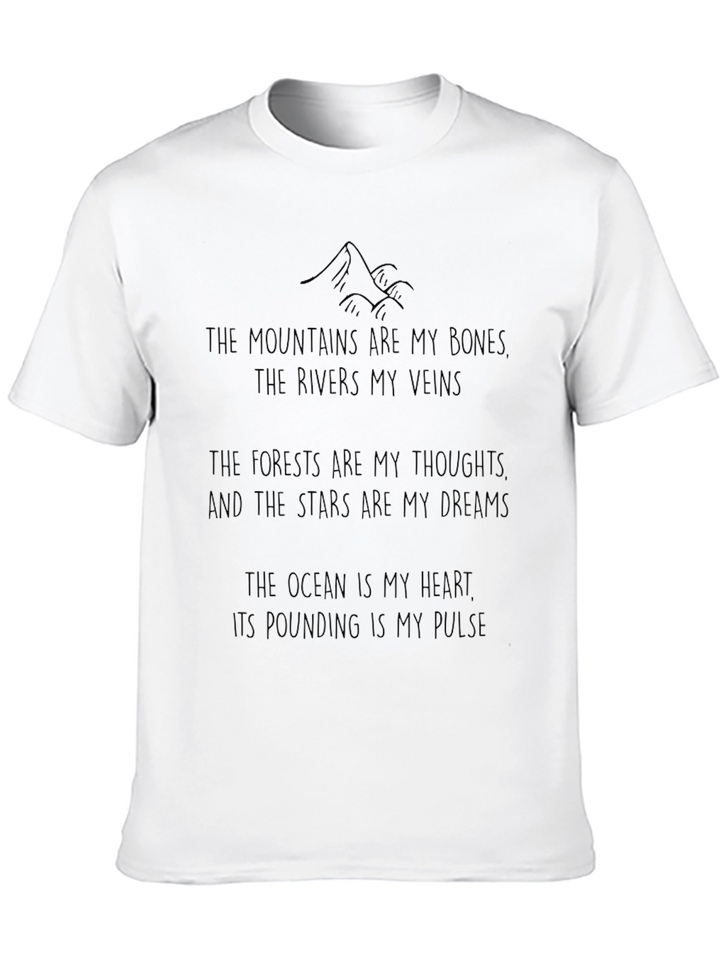 Nature Inspired Statement T-Shirt