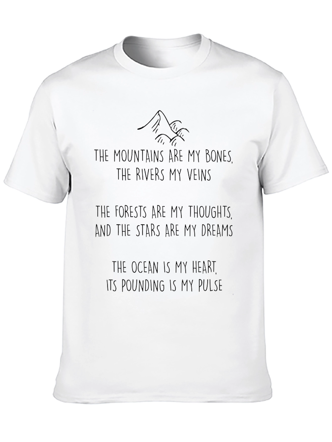Nature Inspired Statement T-Shirt