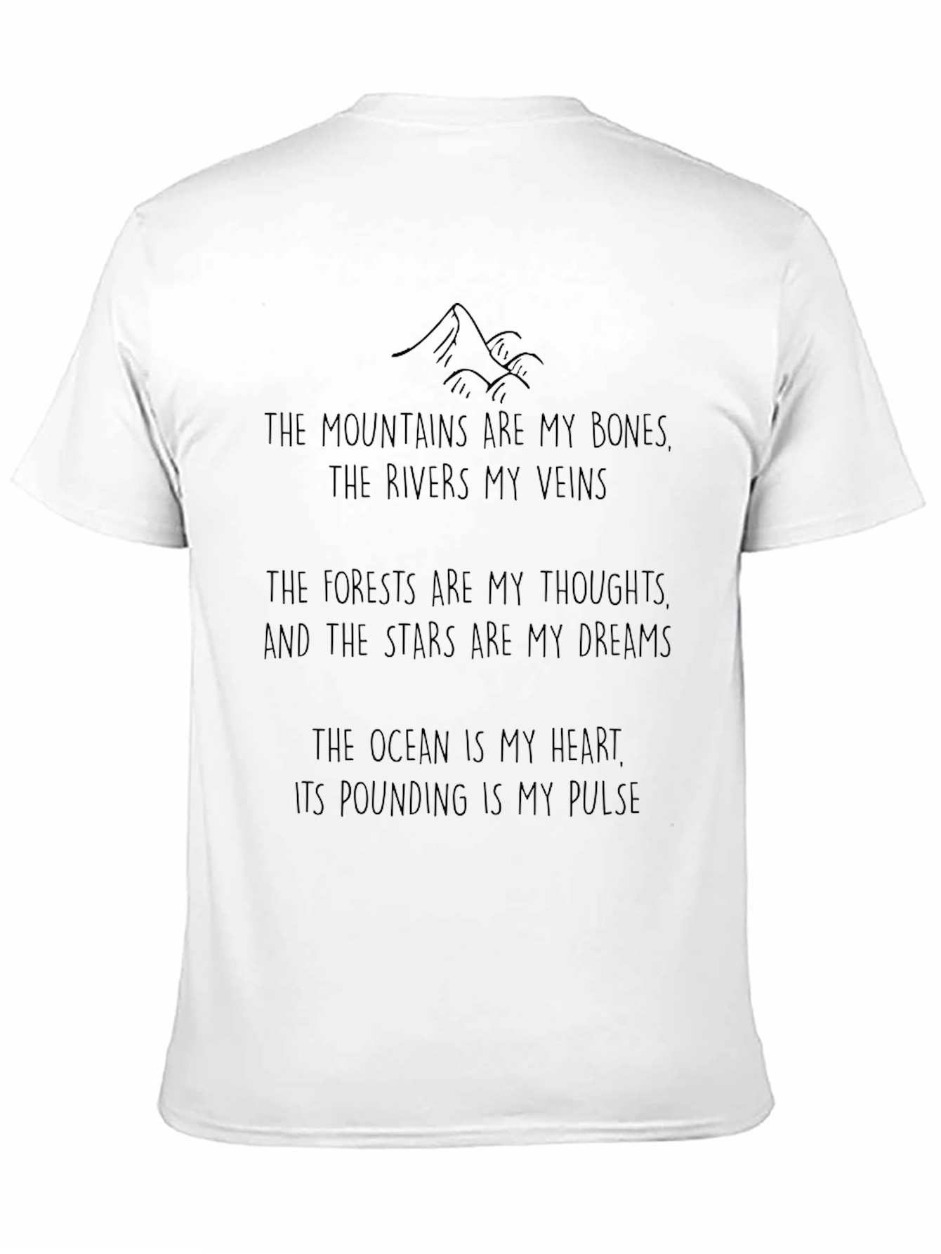 Nature Inspired Statement T-Shirt