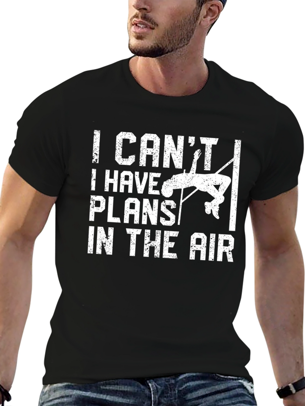 High Jump Plans Graphic T-Shirt