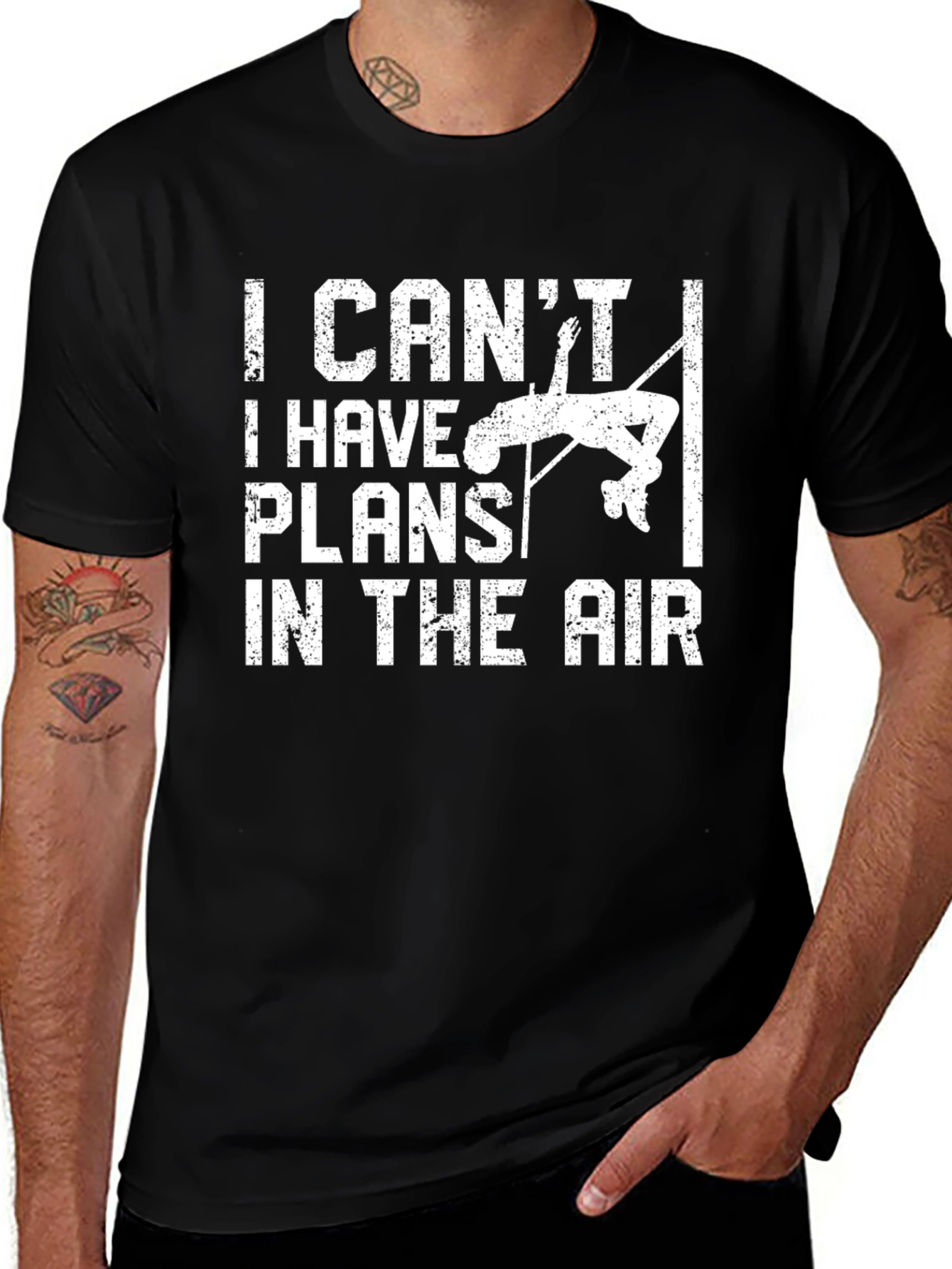 High Jump Plans Graphic T-Shirt