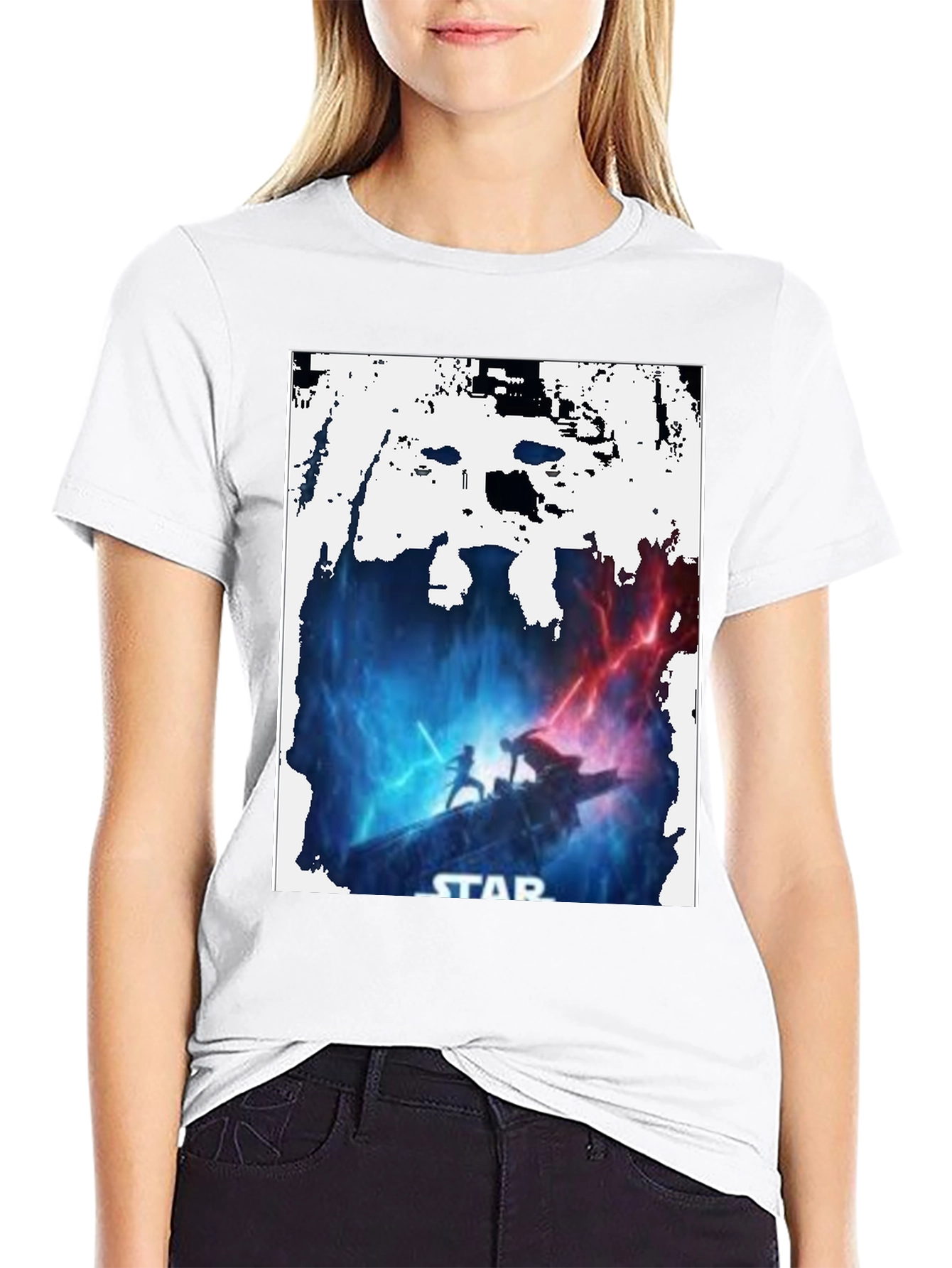 Star Wars Movie Black T-Shirt
