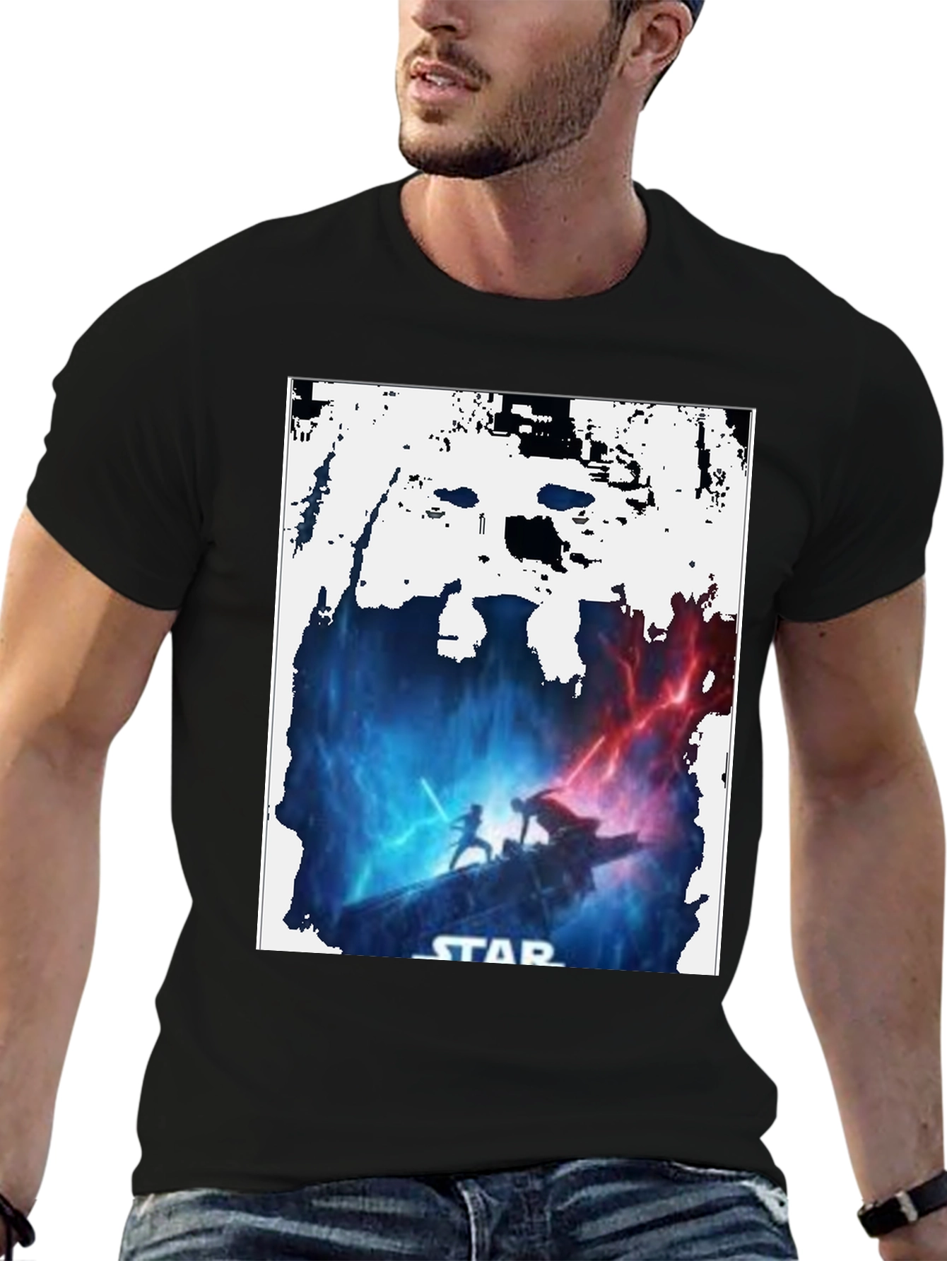 Star Wars Movie Black T-Shirt