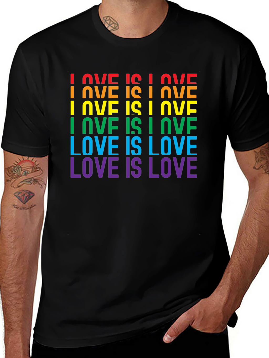 Love Is Love LGBTQ+ Pride T-Shirt